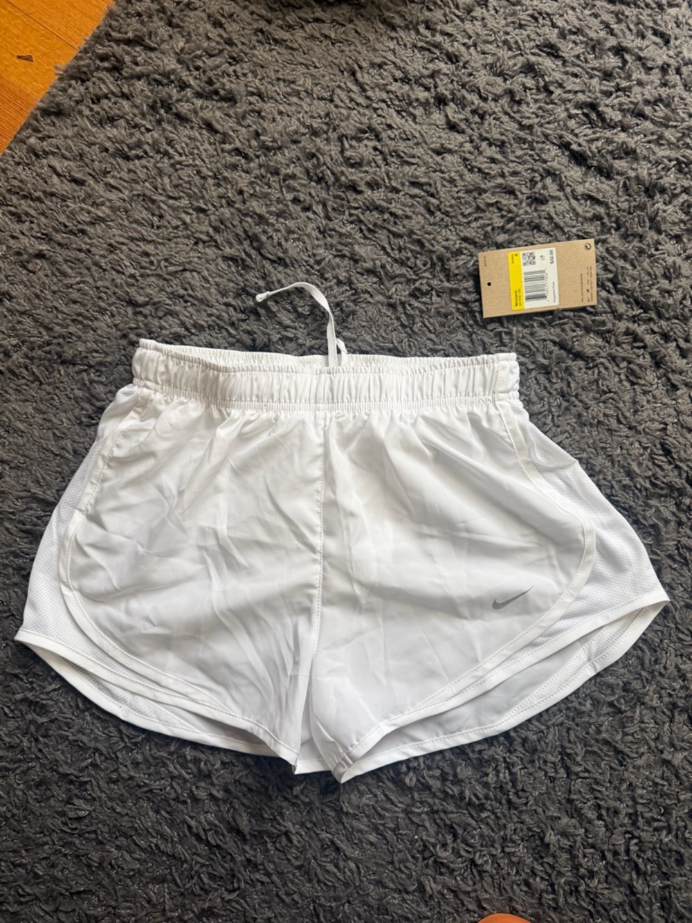NWT Nike Women’s White Running Shorts